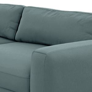 Big-Sofa PINAR Cordstoff Maiva: Blaugrau - Keine Funktion