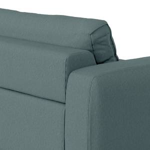 Big-Sofa PINAR Cordstoff Maiva: Blaugrau - Keine Funktion