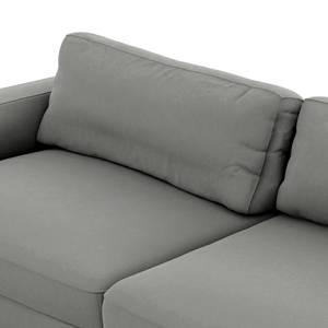 Big-Sofa PINAR Cordstoff Maiva: Dunkelgrau - Sitztiefenverstellung