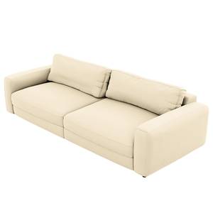 Big-Sofa PINAR Cordstoff Maiva: Creme - Sitztiefenverstellung