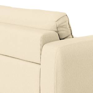 Big-Sofa PINAR Cordstoff Maiva: Creme - Sitztiefenverstellung