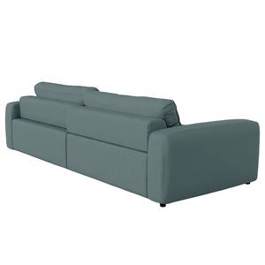 Big-Sofa PINAR Cordstoff Maiva: Blaugrau - Sitztiefenverstellung