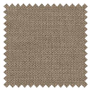 Canapé d’angle Garciaz Tissu - Tissu Finja: Taupe - Méridienne longue à gauche (vue de face)