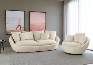 Big-Sofa CARTAYA Webstoff Gilah: Beige - Breite: 237 cm