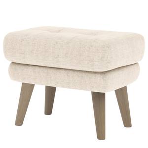 Fauteuil Zarza Tissu - Tissu Levia: Gris clair - Avec repose-pieds