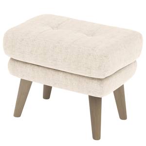 Fauteuil Zarza Tissu - Tissu Levia: Gris clair - Avec repose-pieds