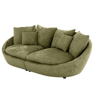 Big-Sofa CARTAYA Webstoff Gilah: Grün - Breite: 280 cm