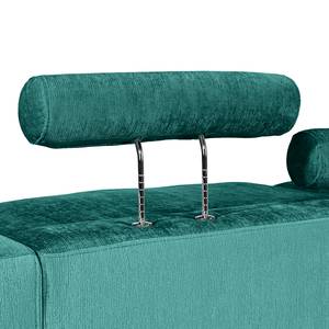 Bigsofa Rodia Chenille - Chenille Glesni: Petrol - Breite: 314 cm