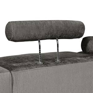 Grand canapé Rodia Chenille - Tissu chenille Glesni: Anthracite - Largeur : 314 cm