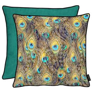 Coussin Mythos Polyester - Turquoise - 45 x 45 cm