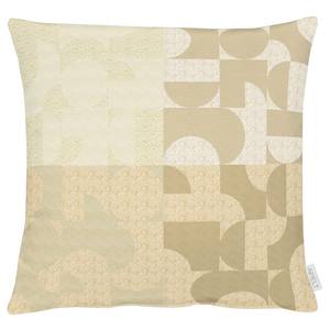 Cuscino decorativo Remy Poliestere - Turchese - 48 x 48 cm - Beige