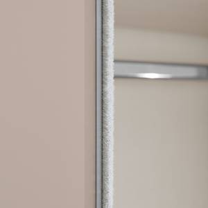 Schwebetürenschrank Includo Typ B Weiß / Silbergrau - Breite: 249 cm - Basic - Grau