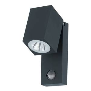 LED-wandlamp Sakeda aluminium/glas  - 1 lichtbron