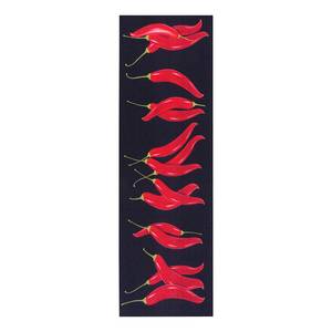 Tapis de couloir Chili Dance Polyester - Noir / Rouge