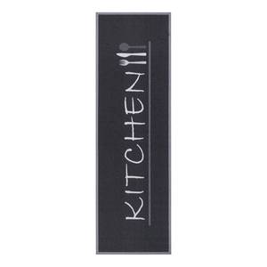 Loper Kitchen Cutlery polyester - zwart/wit