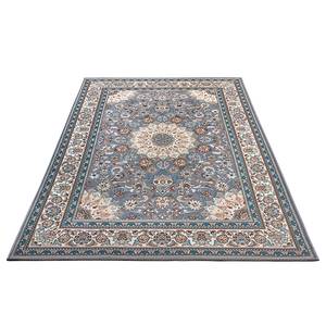 Tapis intérieur / extérieur Kadi Polyester / Polypropylène - Crème / Gris - 80 x 165 cm