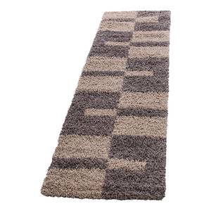 Tapis épais Dierhagen Polypropylène - Taupe - 80 x 250 cm - Taupe - 80 x 250 cm