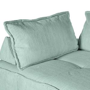 2-Sitzer Sofa Montiel Cordstoff Riganton: Hellblau