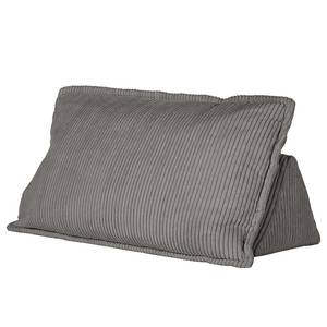 2-Sitzer Sofa Montiel Cordstoff Riganton: Grau