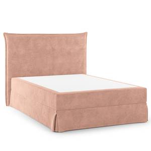 Letto boxspring Avellino II Velluto Vaia: rose - 140 x 200cm - H3