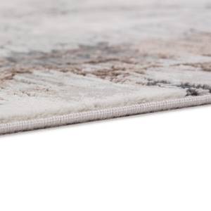 Kurzflorteppich Vercelli Bordüre Polyester / Polypropylen - Beige / Creme - 80 x 150 cm - 80 x 150 cm