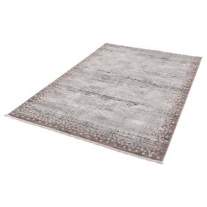 Kurzflorteppich Vercelli Punkte Polyester / Polypropylen - Beige / Creme - 133 x 190 cm - 133 x 190 cm