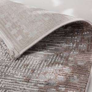 Kurzflorteppich Vercelli Punkte Polyester / Polypropylen - Beige / Creme - 160 x 230 cm - 160 x 230 cm