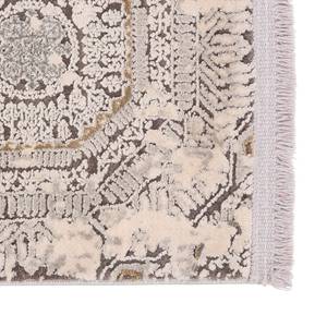 Kurzflorteppich Gravina Acryl / Viskose - Beige - 133 x 190 cm - Beige - 133 x 190 cm