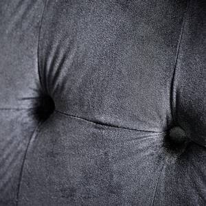 Chaise Valbu Velours - Noir - Noir