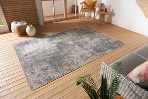 In - und Outdoor Teppich Gizeh Polypropylen - Blaugrau - 160 x 235 cm