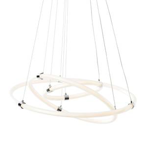 Pendelleuchte Poolen Aluminium / Plexiglas - 1 ampoule