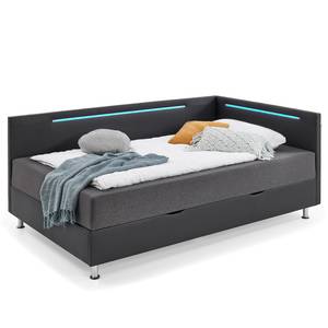 Gestoffeerd bed Laser Breedte: 105 cm