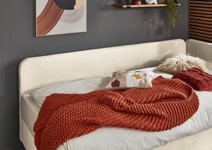 Gestoffeerd bed Cabana Corduroy Poppy: Beige - Breedte: 135 cm