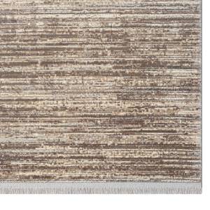 Laagpolig vloerkleed Gravina viscose/acryl - Beige