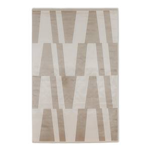 Laagpolig vloerkleed Magic viscose/acryl - Beige