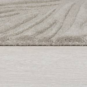 Tappeto di lana Lino Foglie Lana - Grigio - 60 x 230 cm - Grigio - 60 x 230 cm