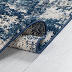 Tappeto a pelo corto Wonderlust Polipropilene - Blu scuro - 160 x 160 cm - Blu scuro - 160 x 160 cm