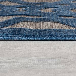 Outdoor-Teppich Oro Polypropylen - Blau - 160 x 160 cm - 160 x 160 cm