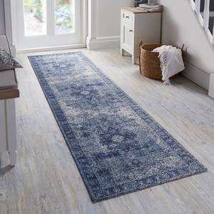 Tapis Antique Traditional Acrylique / Polyester / Coton - Bleu - 120 x 170 cm - Bleu - 60 x 230 cm