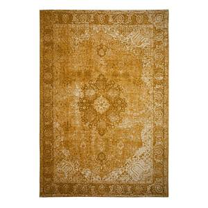 Kurzflorteppich Antique Traditional Acryl / Polyester / Baumwolle - Gold - 120 x 170 cm - Gold - 120 x 170 cm