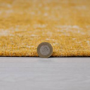 Kurzflorteppich Antique Traditional Acryl / Polyester / Baumwolle - Gold - 120 x 170 cm - Gold - 120 x 170 cm