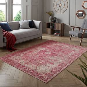 Tapis Antique Traditional Acrylique / Polyester / Coton - Rose - 120 x 170 cm - Rose foncé - 120 x 170 cm