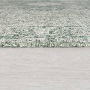 Laagpolig vloerkleed Antique Traditional acryl / polyester / katoen - lichtgroen - 120 x 170 cm - Lichtgroen - 120 x 170 cm