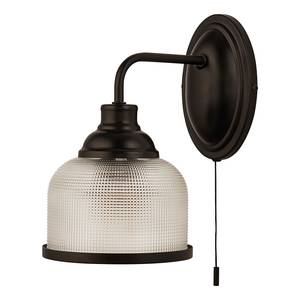 Wandlamp Highworth staal - zwart