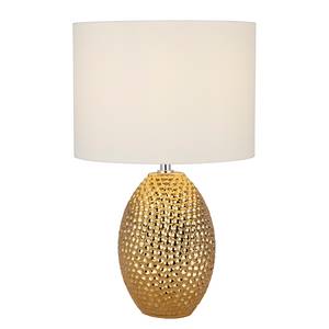 Tafellamp La Haie keramiek - goudkleurig