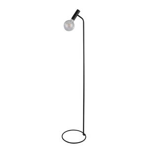 Staande lamp Caric staal - zwart