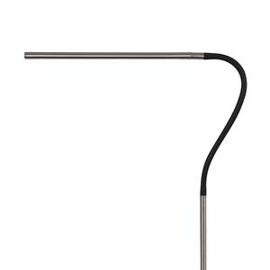 Lampadaire Serpent Fer / Coton - Argenté - 1 ampoule - Argenté