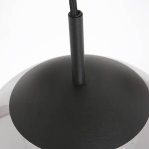 Suspension avec boules de verre fumé Bollique Steinhauer noir 