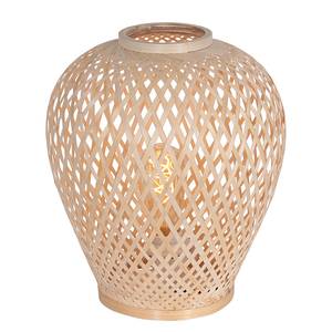 Lampe Maze Fer / Bambou - Beige - 1 ampoule - Beige