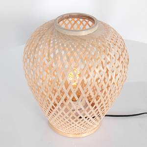 Lampe Maze Fer / Bambou - Beige - 1 ampoule - Beige